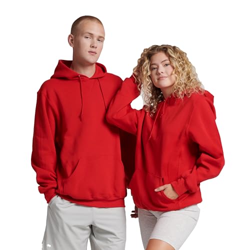 Russell Athletic 695HBM Dri Power® Kapuzenpullover Sweatshirt, True Red, XL von Russell Athletic