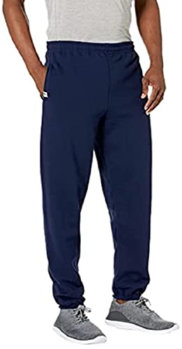 Russell Athletic Herren Big & Tall Solid Dri-Power Jogginghose, blau, 3X-Groß von Russell Athletic