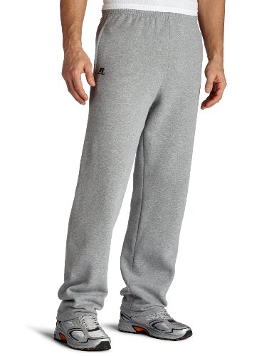 Russell Athletic Herren Dri-Power Fleece Sweatpants & Jogger-Feuchtigkeitstransport-Mit oder ohne Taschen-Größen S-4x Trainingshose, Oxford, XX-Large von Russell Athletic