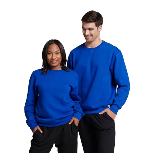 Russell Athletic Men's Dri-Power Fleece Sweatshirt, Royal, M von Russell Athletic