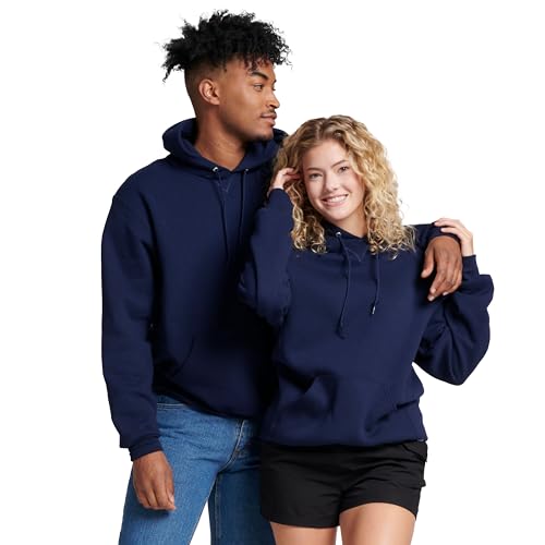 Russell Athletic Herren Russell Athletic Men's Dri-power Fleece Hoodie, New Navy, Medium Kapuzenpullover, Navy, M EU von Russell Athletic