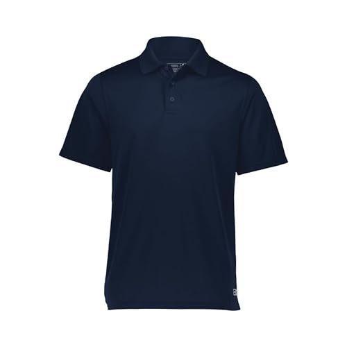 Russell Athletic Herren Dri-Power Performance Golf Polo Golfhemd, Navy, 4X-Large von Russell Athletic