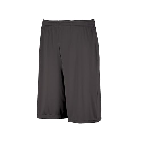 Russell Athletic Herren Dri-Power Performance Taschen Shorts, Stealth, XL von Russell Athletic