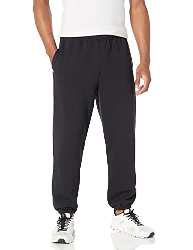 Russell Athletic Herren Dri-Power Fleece Sweatpants & Jogger-Feuchtigkeitstransport-Mit oder ohne Taschen-Größen S-4x Trainingshose, Schwarz, 3XL von Russell Athletic