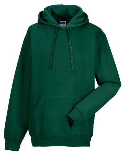 Russell Kapuzen-Sweatshirt, Flasche, Größe M, Grün – Flaschengrün von Russell Athletic