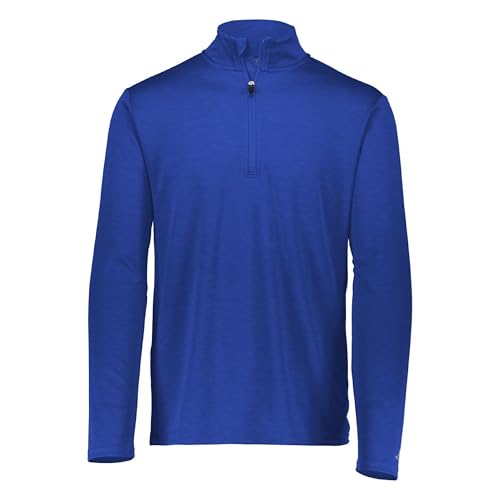 Russell Athletic Herren Leichter 1/4-Reißverschluss Warm Up Jacke, königsblau, L von Russell Athletic