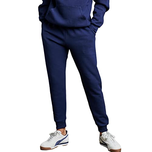 Russell Athletic Herren Men's Dri-Power Fleece Joggers Trainingshose, Navy, Klein von Russell Athletic