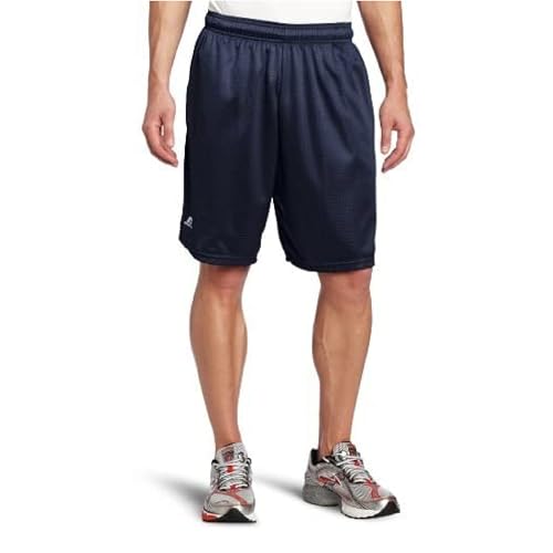Russell Athletic Herren Shorts mit Netztasche Kurz, Marineblau, Mittel von Russell Athletic