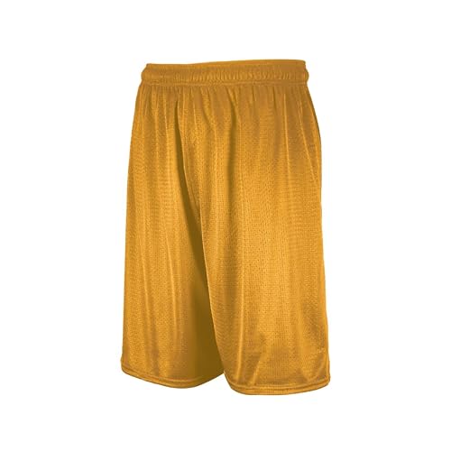 Russell Athletic Herren Russell Dri-Power Mesh ShortsGold Medium Shorts, Gold von Russell Athletic