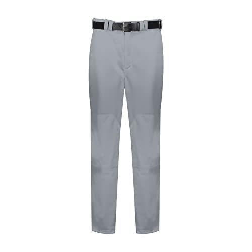 Russell Athletic Herren Solid Change Up Pant-Pro Comfort, Performance, Beltloops, Hook-and-Loop Adjustment Hose, Baseball Grau, Medium von Russell Athletic
