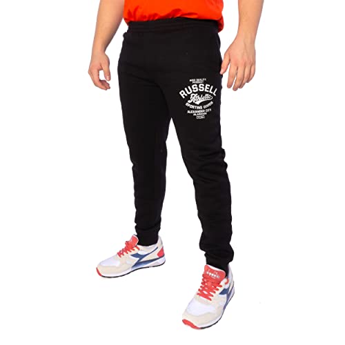 Russell Athletic RSA Sporting Goods Cuffed Hose Herren Jogginghose (M, Black) von Russell Athletic