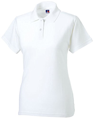 Russell Collection Klassisches Piqué Poloshirt R-569F-0 M,White von Russell Athletic