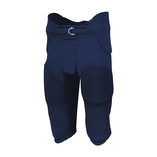 Russell YTH Inter FB Pant W/7PC Pads - Blau - XS von Russell Athletic