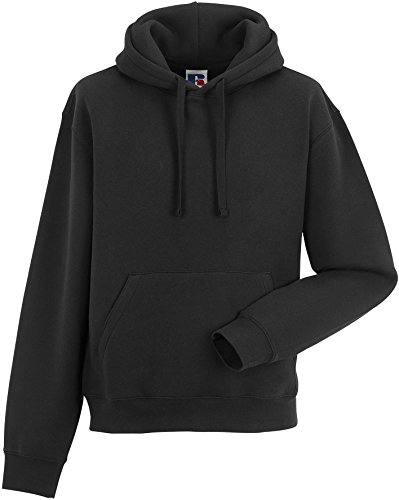 Russel Europe Authentic Sweat Hoodie Kapuzenpullover, Größe:3XL, Farbe:Black von Russell