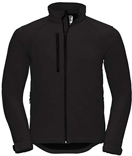 Russel Europe Herren Softshell Jacke, Größe:3XL, Farbe:Black von Russell Europe