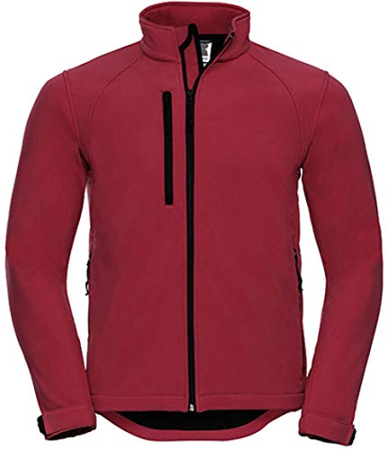 Russel Europe Herren Softshell Jacke, Größe:XL, Farbe:Classic Red von Russell Europe