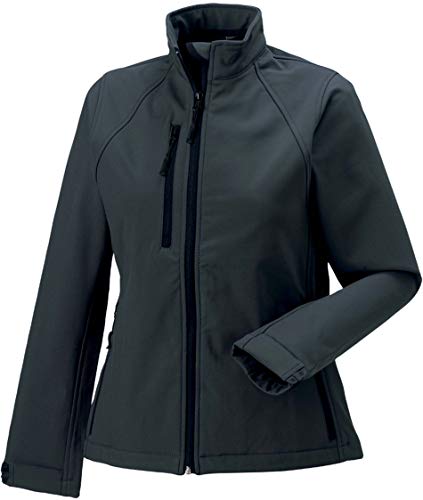 Russel Europe Ladies Damen Softshell Jacke, Größe:M (38), Farbe:Titanium von Russell Europe