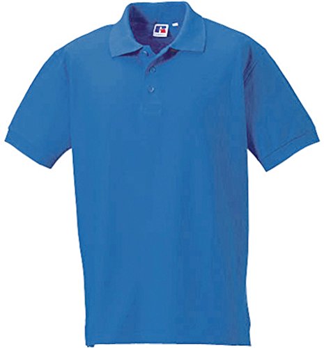 Russell Europe: Better Polo Men R-577M-0, Größe:4XL;Farbe:Azure von Russell
