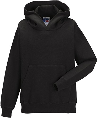 Russell Europe: Kids` Hooded Sweat R-575B-0, Größe:2XL (152/11-12);Farbe:Black von Russell Europe