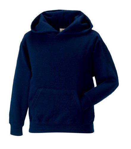 Russell Europe: Kids` Hooded Sweat R-575B-0, Größe:2XL (152/11-12);Farbe:French Navy von Russell Europe