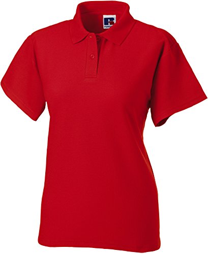 Russell Europe: Ladies` Polo Mischgewebe R-539F-0, Größe:2XL;Farbe:Bright Red von Russell