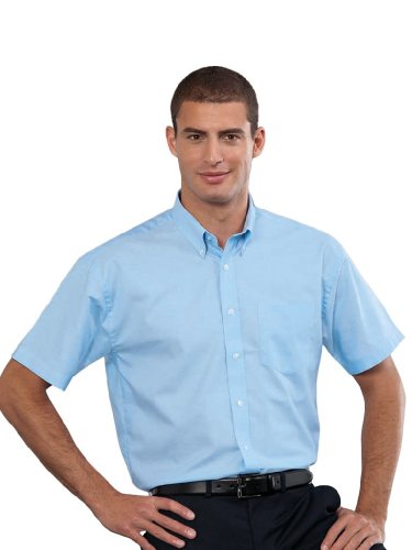 Russell Europe: Oxford Hemd R-933M -0, Größe:6XL;Farbe:Oxford Blue von Russell Athletic