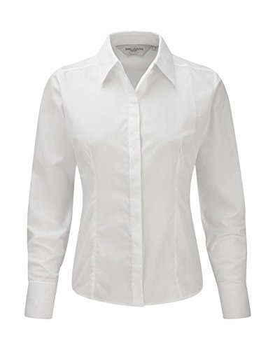 Russell Europe: Popelin Bluse LA R-924F-0, Größe:S;Farbe:White Russell Europe: Popelin Bluse LA R-924F-0, Größe:S;Farbe:White von Russell Europe
