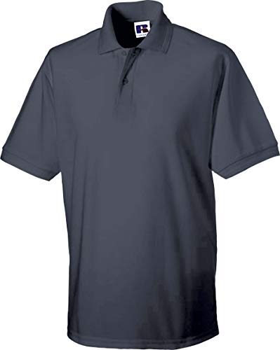 Russell Europe: Robustes Poloshirt bis 6XL R-599M-0, Größe:S;Farbe:Convoy Grey von Russell