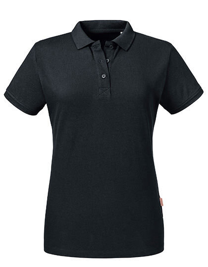 Russell Pure Organic Damen Pure Organic Polo Shirt Kurzarm 8 verschiedene Farben von Russell Pure Organic