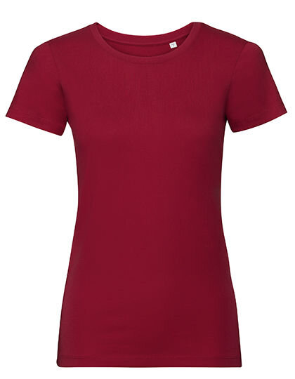 Russell Pure Organic Damen Pure Organic T-Shirt Rundhals in 13 verschiedenen Farben von Russell Pure Organic