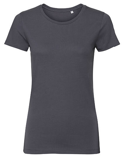 Russell Pure Organic Damen Pure Organic T-Shirt Rundhals in 13 verschiedenen Farben von Russell Pure Organic