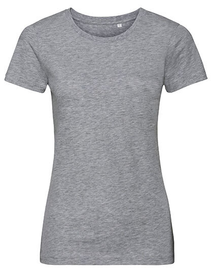 Russell Pure Organic Damen Pure Organic T-Shirt Rundhals in 13 verschiedenen Farben von Russell Pure Organic