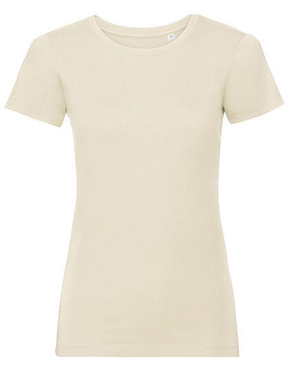 Russell Pure Organic Damen Pure Organic T-Shirt Rundhals in 13 verschiedenen Farben von Russell Pure Organic