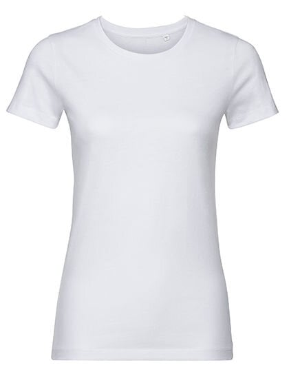 Russell Pure Organic Damen Pure Organic T-Shirt Rundhals in 13 verschiedenen Farben von Russell Pure Organic