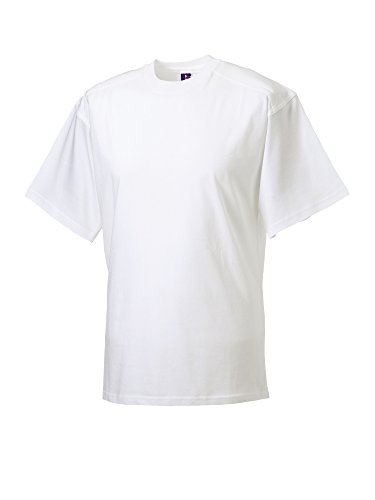 Russell Herren T-Shirt, schwer, Größe M, Weiß von Russell Workwear