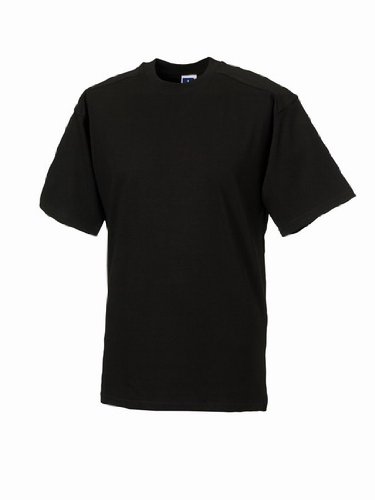 Russell Herren T-Shirt, schwer, Größe XL, Schwarz von Russell Workwear