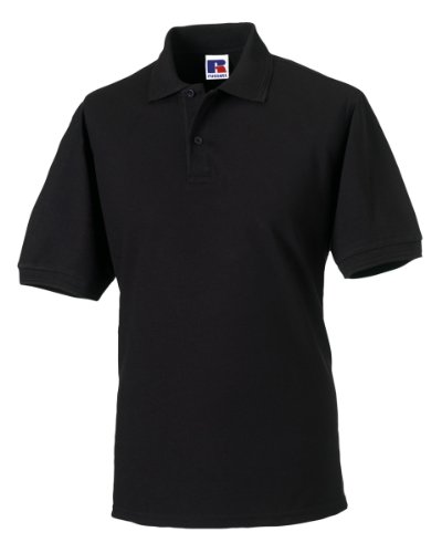 Russell Workwear strapazierfähig Pique Polohemd - Schwarz, Medium von Russell Workwear