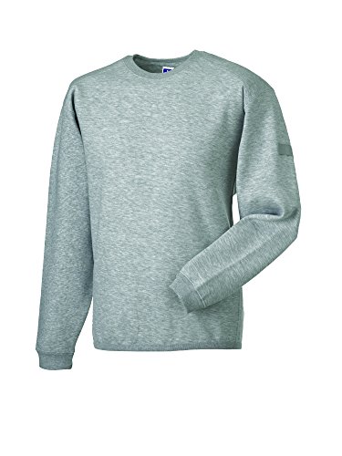 Russell WorkwearHerren Schlichte AusführungSweatshirt Grau Light Oxford von Russell Workwear