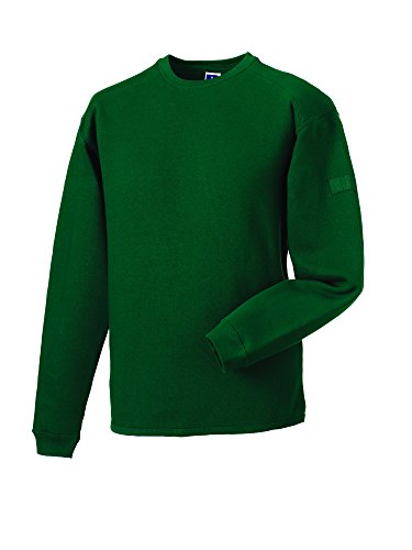 Russell WorkwearHerren Schlichte AusführungSweatshirt Grün Bottle von Russell Workwear