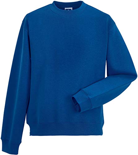 Russel Europe Herren Authentic Set-In Sweatshirt Rundhals Pullover, Größe:2XL, Farbe:Bright Royal von Russell