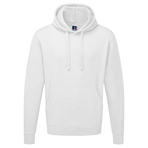 Russell Authentic Kapuzenpullover / Kapuzensweater / Hoodie (L) (Weiß) von Russell