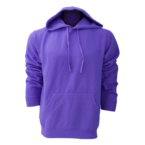 Russell Colour Kapuzenpullover/Kapuzen-Sweatshirt/Hoodie (XL) (Lila) von Russell