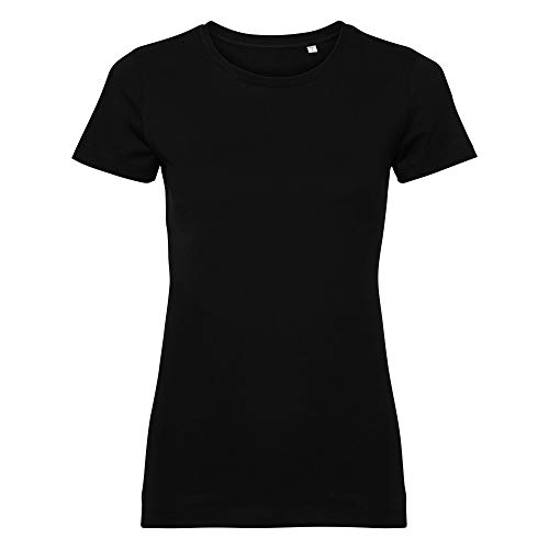 Russell Damen Authentic T-Shirt (2XL) (Schwarz) von Russell