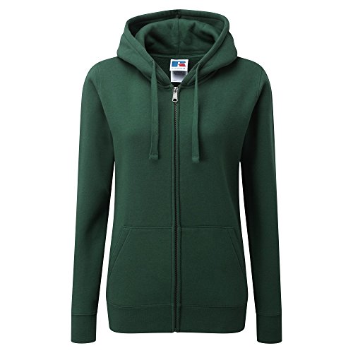 Russell Damen Kapuzenjacke, 3lagig (XL) (Flaschengrün) von Russell