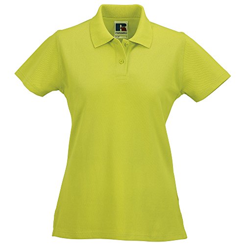 Russell Damen Polo Shirt Europe Klassik Kurzarm (M - 38) (Limette) von Russell