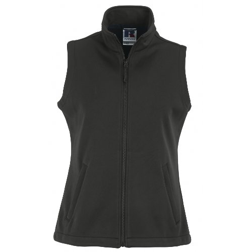 Russell Damen Smart Softshell-Gilet / Softshell-Weste 3XL,Schwarz von Russell