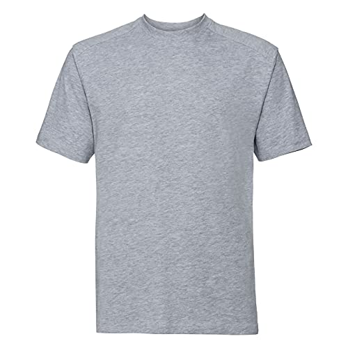 Russell Europe Herren T-Shirt/Arbeits-T-Shirt (3XL) (Hellgrau) von Russell