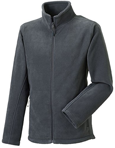 Russell Europe: Men`s Outdoor Fleece R-870M-0, Größe:M;Farbe:Convoy Grey von Russell Collection