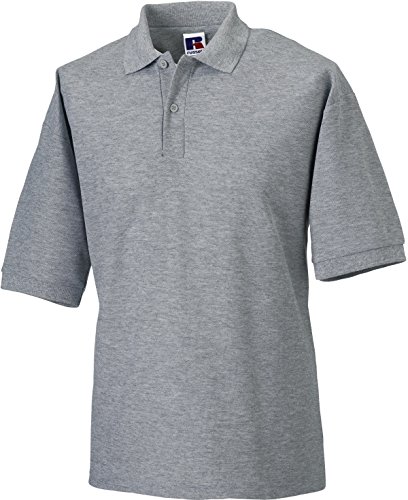 Russell Europe: Polo Mischgewebe R-539M-0, Größe:3XL;Farbe:Light Oxford von Russell