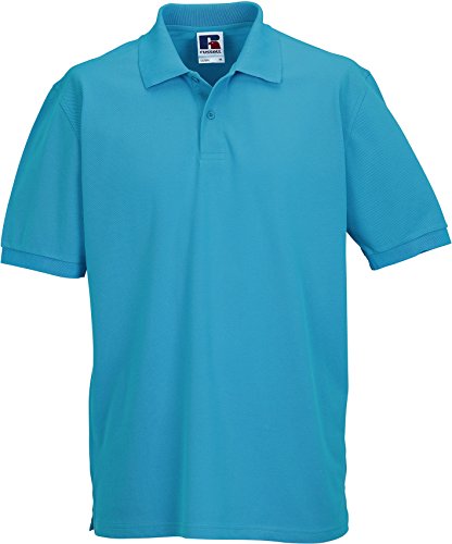 Russell Herren Classic Cotton Polo R-569M-0 Turquoise XXL von Russell